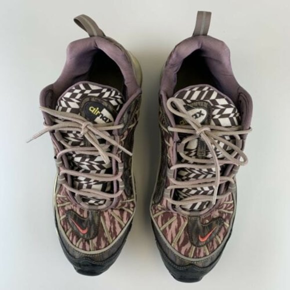 Nike Air Max 98 AOP Camo Mens Size 12 AQ4130-200 Rare - Picture 3 of 12